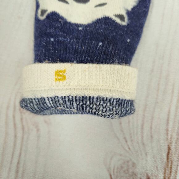 Darn Tough Kids Polar Bear Over-the-Calf Midweight Ski & Snowboard Sock Small - Picture 7 of 7